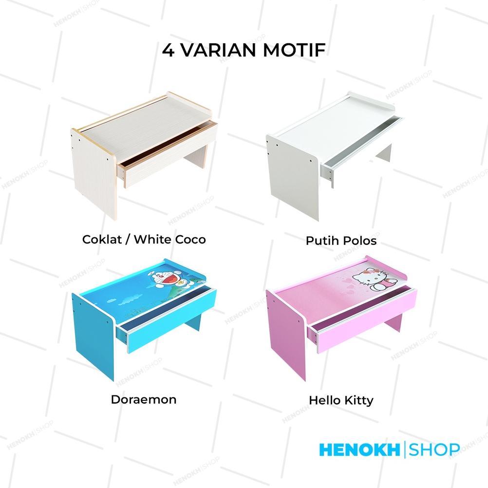 Diskon Meja Belajar Lesehan / Meja Belajar Anak / Meja Laptop / Meja Kayu Folke Woodpanel Tara Serie