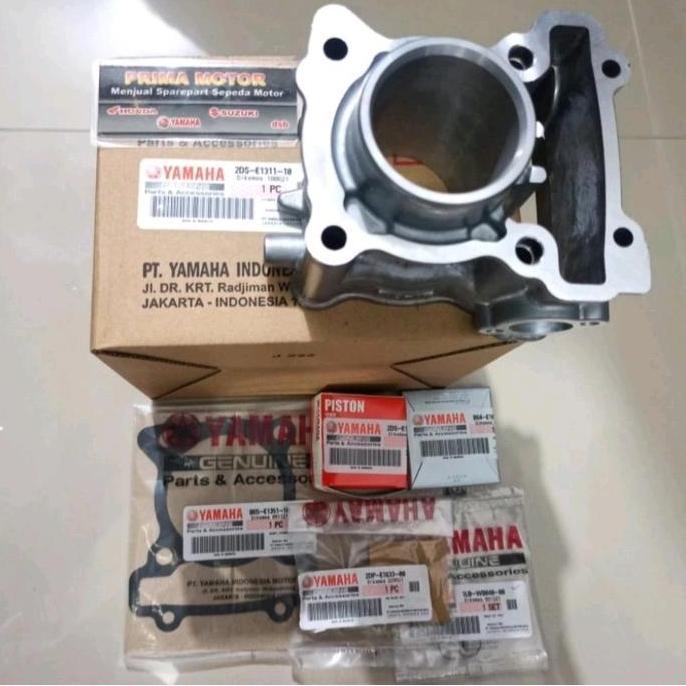HARGA DISC - BLOK SEHER LEXI 125 CYLINDER BLOK LEXI 125 SET ORI YAMAHA YGP