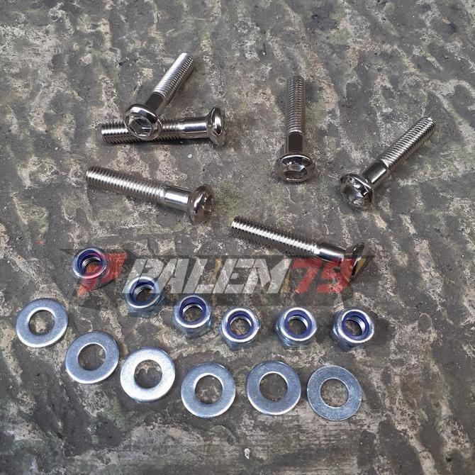 Ready Baut Mur Spacer Gear Dtracker KLX 250 Baud Locknut Spaser Gir KLX250 murah