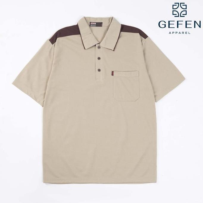 Gefo - Kaos Kerah Pria Baju Kaos Kerah Polo Shirt Kaos Pria Keren Baju Kaos Bapak Bapak Berkerah Sak