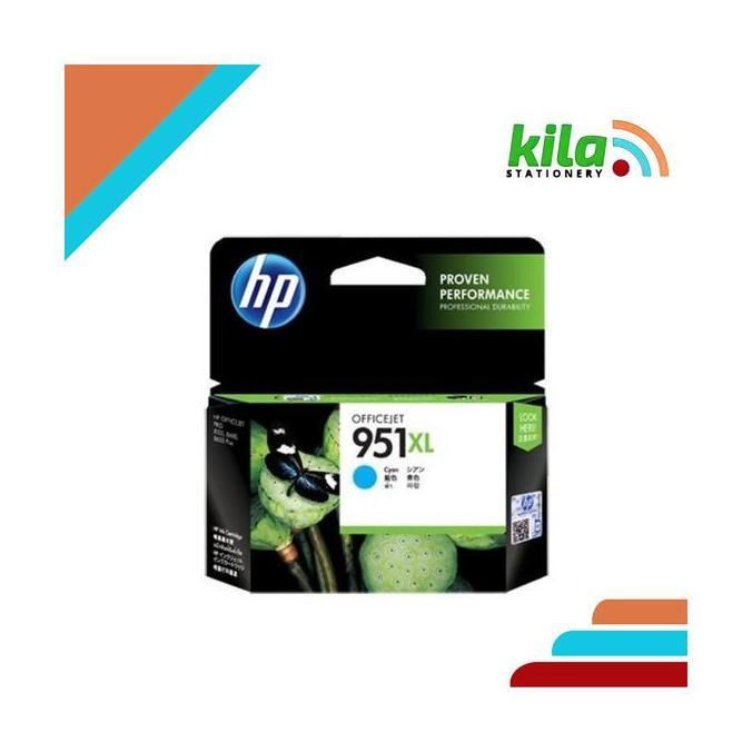 Tinta HP 951 XL Cyan = HP Officejet Pro 8100, 8600 plus, 8600