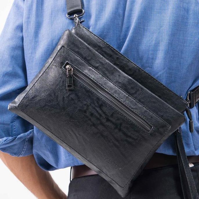 Tas Genggam Pouch Kulit Fullhardy BYNCK 30660