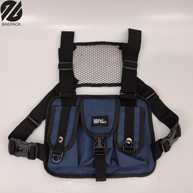 Baepack Tas Dada Chest Bag Pria Savero Original Chest bag Pelindung Dada cowok  ala TNI BRIMOB Tecti