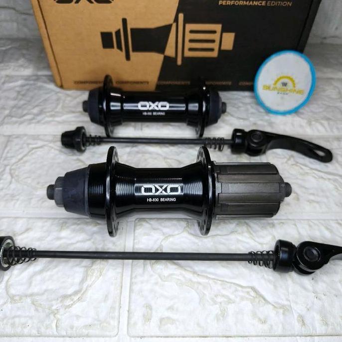 Hub Freehub Slup 36H OXO HB830 Pengganti HB829 Sprocket CASSETTE 7 8 9 10 Speed BEARING V-Brake dan 