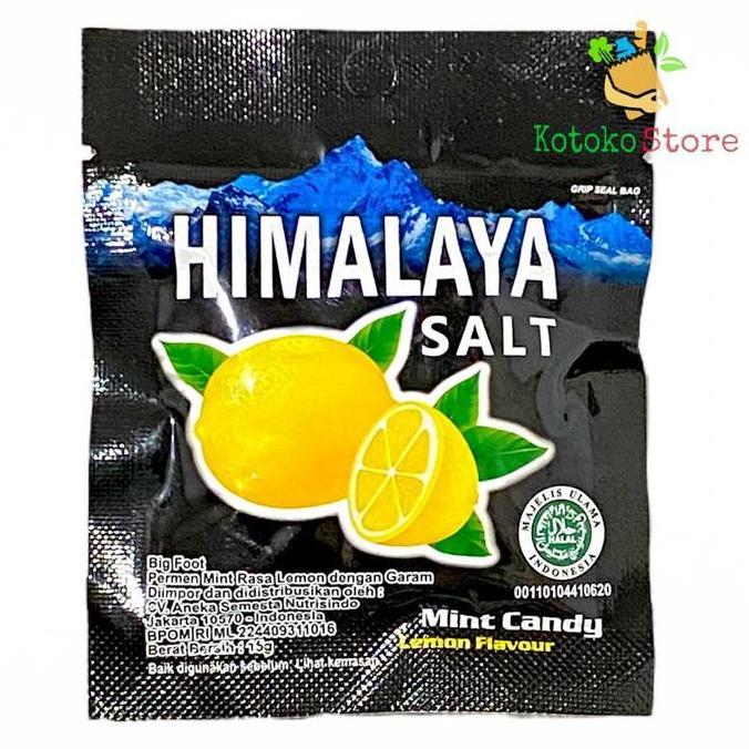 Permen Himalaya Salt Lemon / Himalayan Salt Mint Candy 15gr [Eceran]