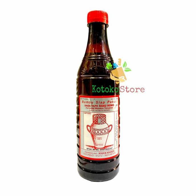 Saos Tape Siau Hing / Arak Masak Cap Gentong / Angciu Gentong 600ml