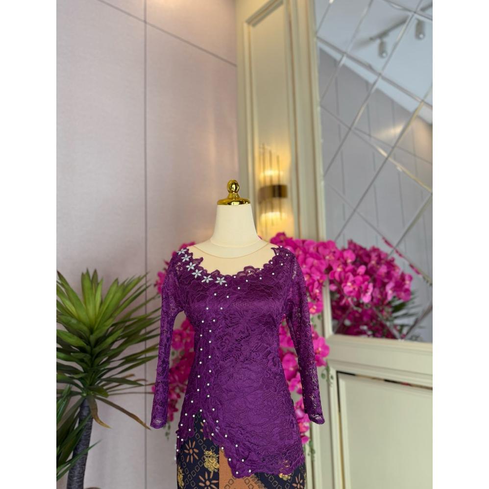 Best Seller Kebaya Payet Mutiara Fatmawati Puring Velvet