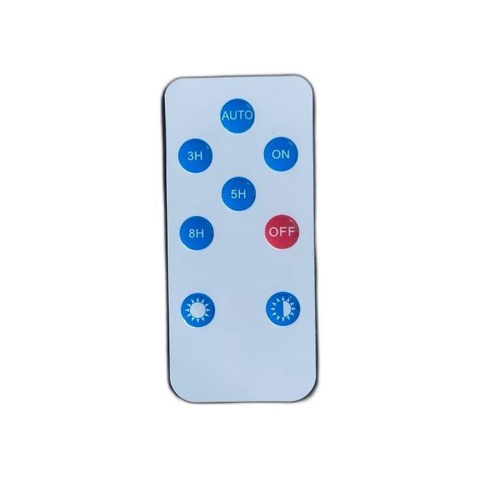 RemoteControl LampuSolarPanel Tenaga Surya RemotKontrol Lampu Sorot LED Tenaga Surya