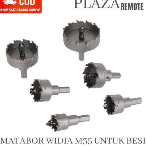 MELAKASA MATA BOR PELUBANG BESI KAYU PLASTIK METAL HOLESAW CARBIDE HSS uk 60mm