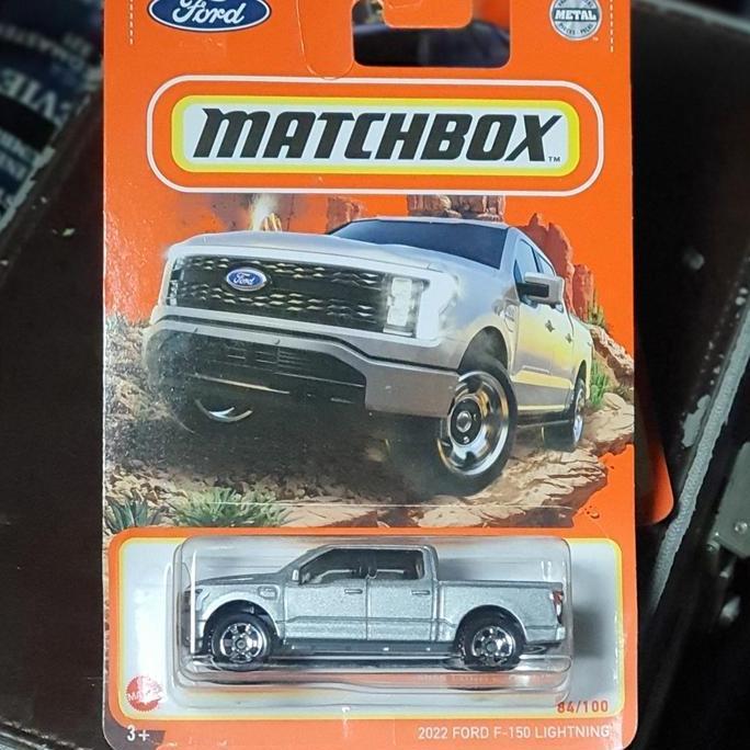 ORIGINAL Matchbox Ford F150 Lightning Silver 2022