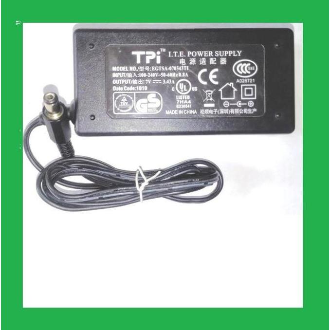 TPI EGTSA-070343TI AC220V to DC 7V adaptor 3.43A
