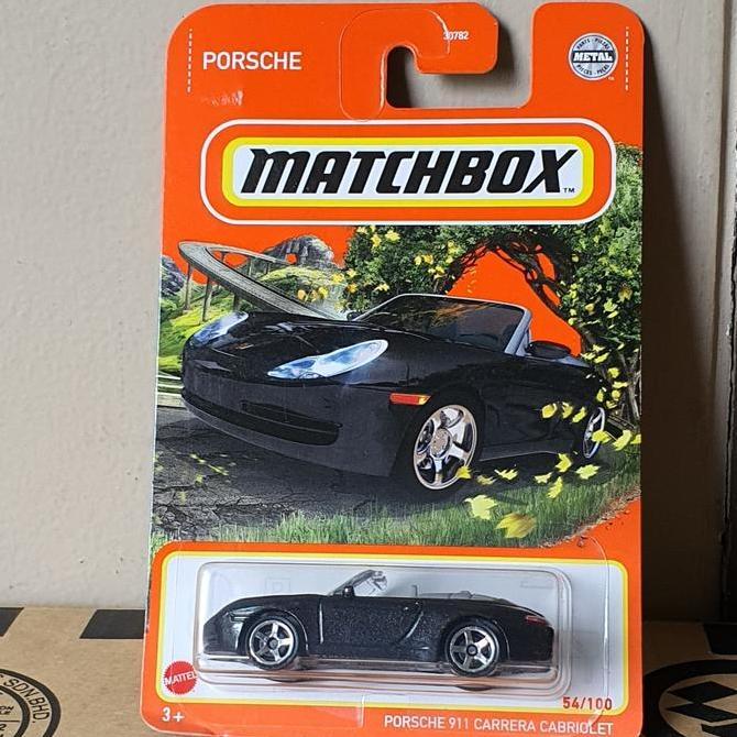 ORIGINAL Matchbox PORSCHE 911 CARRERA CABRIOLET BLACK