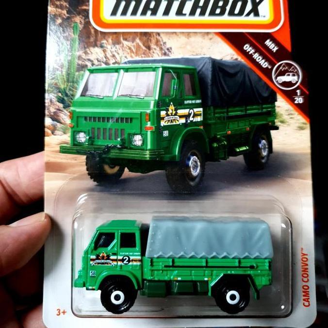 MATCHBOX Camo Convoy Green