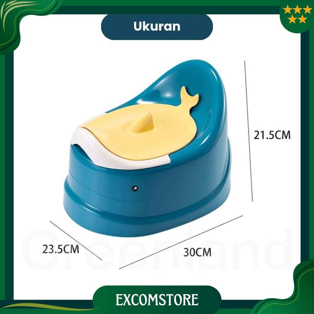 Greenland Toilet Training Anak Potty Training Seat Portable Pispot Anak Baby Toilet Trainer Closet D