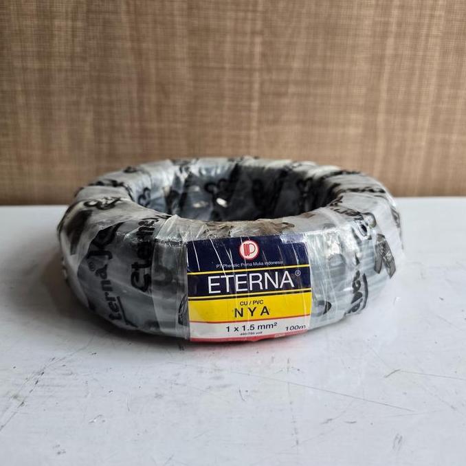 Grosir Eterna Kabel Tembaga Nya 1X1.5Mm 100M