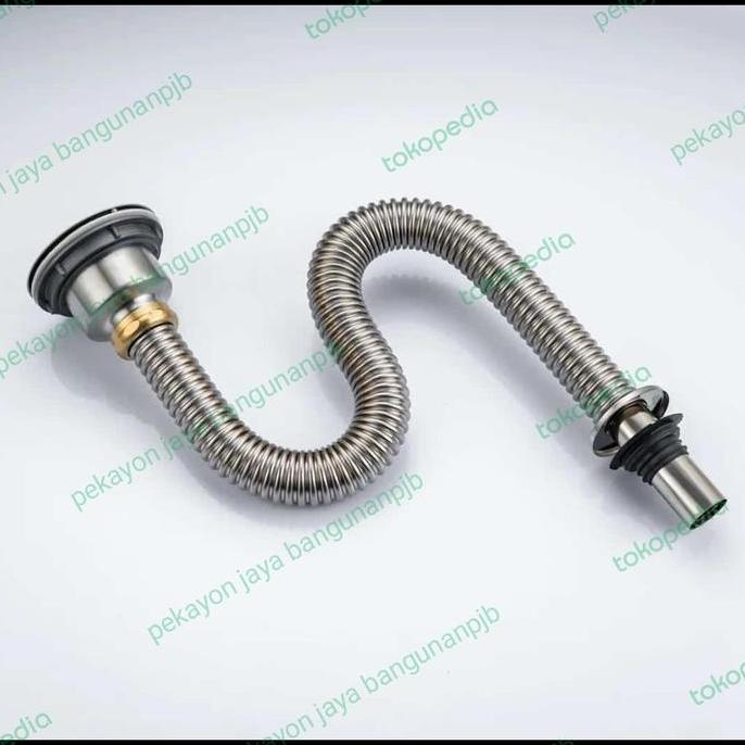 Afur bak cuci piring/Afur kitchen sink/selang bak cuci piring komplite