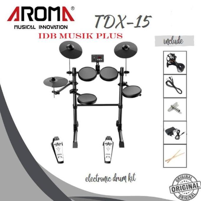 hubafirah - drum elektrik aroma tdx15 tdx 15 original aroma