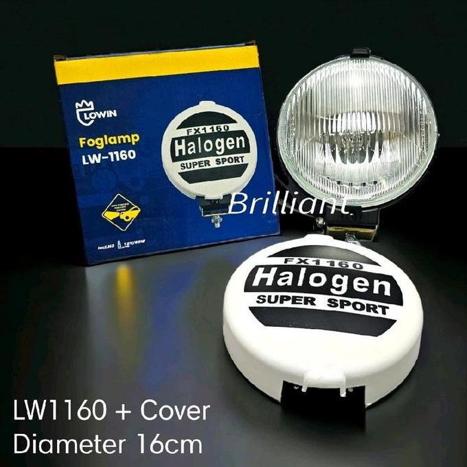 Promo LW1160 - Lampu Sorot Tembak Tambahan + Cover Tutup Diskon