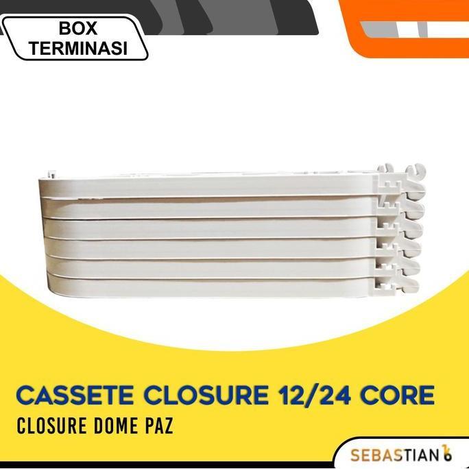 Kaset closure Dome PAZ 12/24 Core Cassette Closure Dome UC Fiber Optic