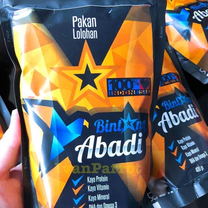 PAKAN LOLOHAN BINTANG ABADI 400GR BABY LOVEBIRD FALK