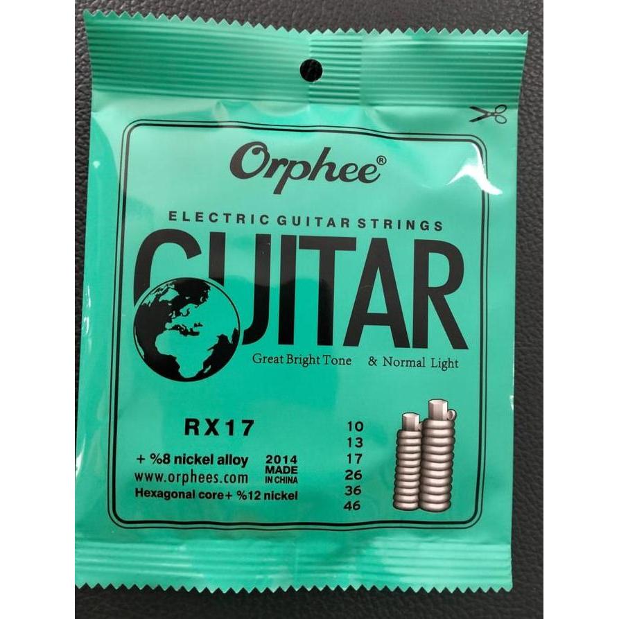 Senar gitar listrik ORPHEE RX15 / Electric guitar strings ORPHEE RX-15