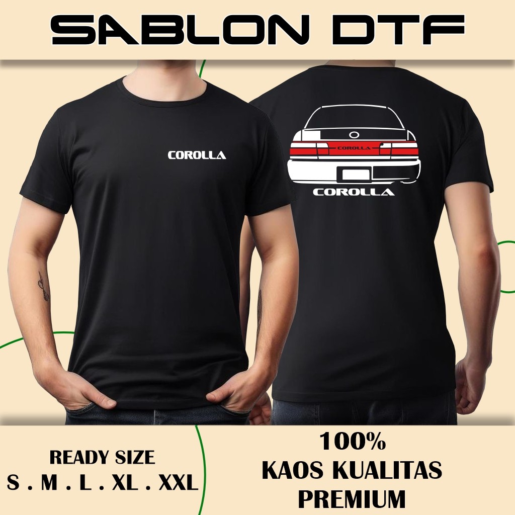 Kaos Mobil Toyota Corolla Altis 1st Gen Baju Otomotif