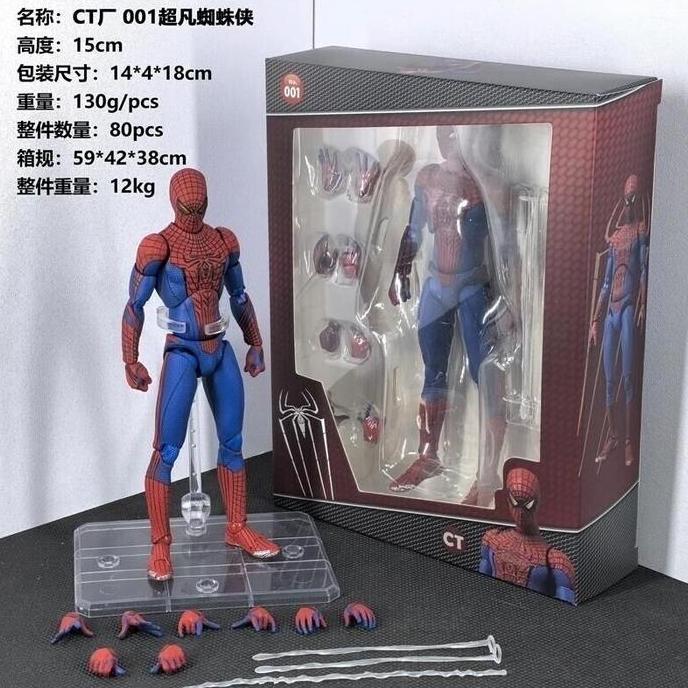 Sidiqstay - CT Toys Spiderman The Amazing Spider-Man TASM 001 Action Figure