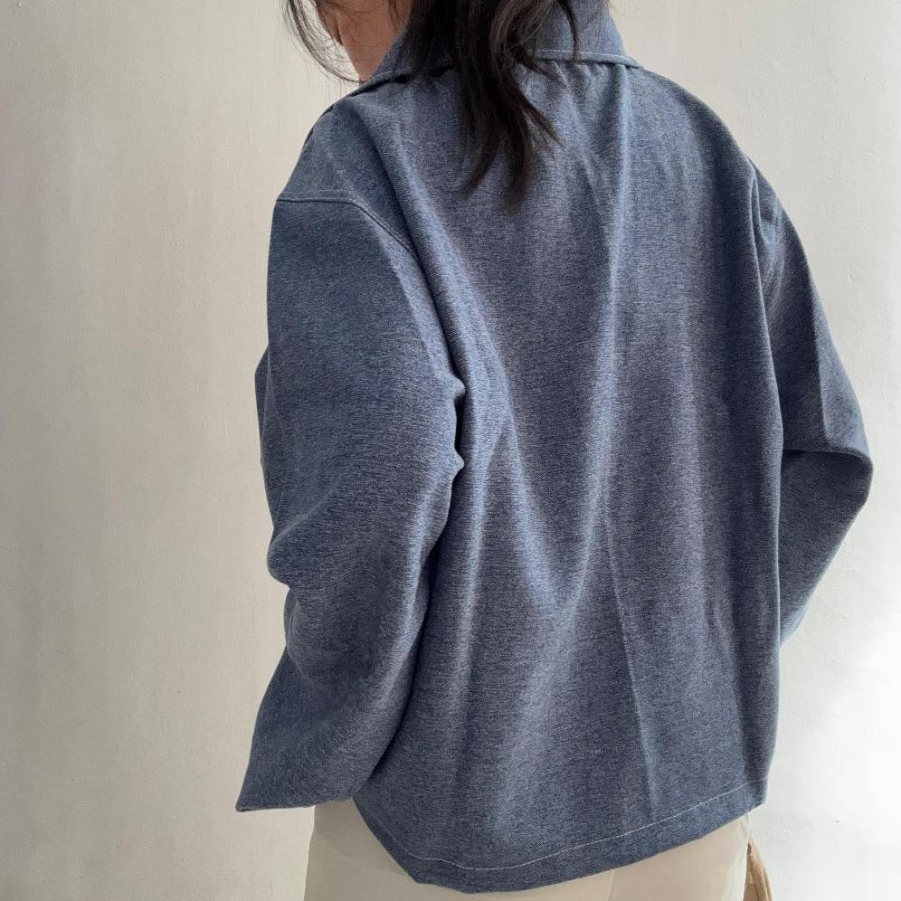 TERMURAH SATIZE | SARAH DENIM JACKET - JAKET OVERSIZED DENIM - OVERSIZED OUTER - DENIM OUTER BOXY - 