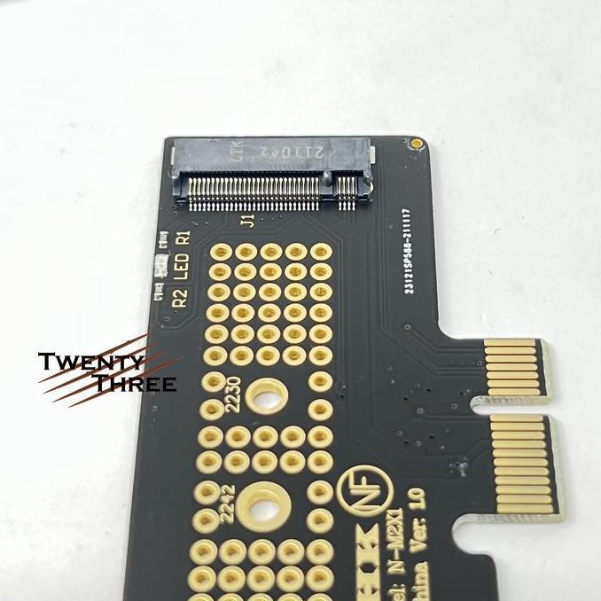 PCIE x1 to nvme adapter converter ssd pcie pci express 1x long bracket