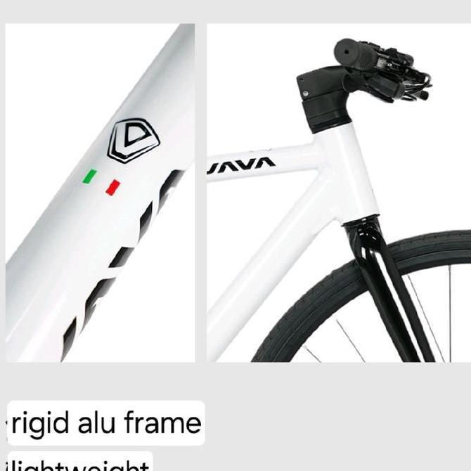 TERLARIS JAVA WAHOO CITY BIKE 9SPEED HOLIK