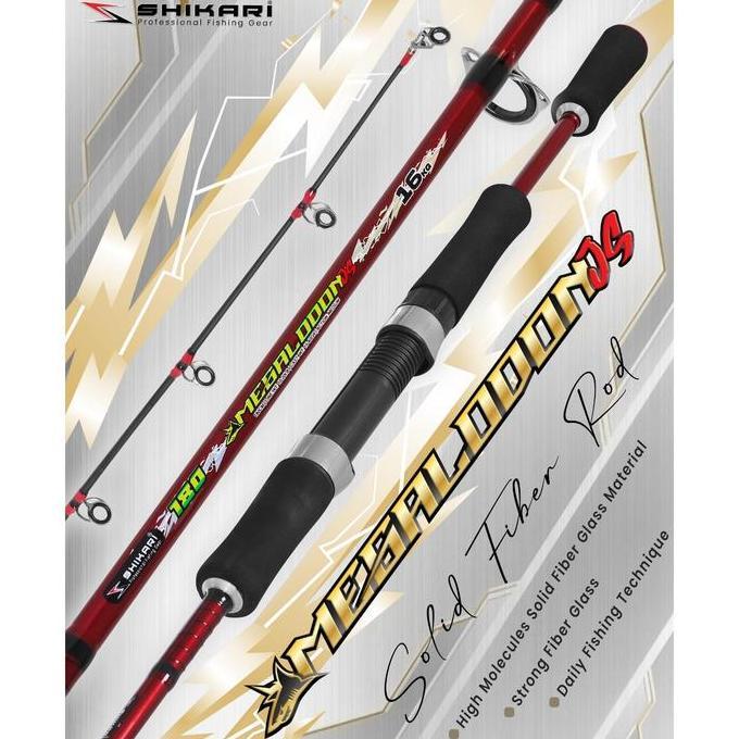 Shikari - Joran Megalodon Japan Style Fiber Solid - Joran Pancing