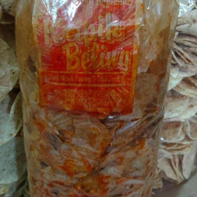 kripik / keripik kaca / beling wangi daun jeruk 1 bal