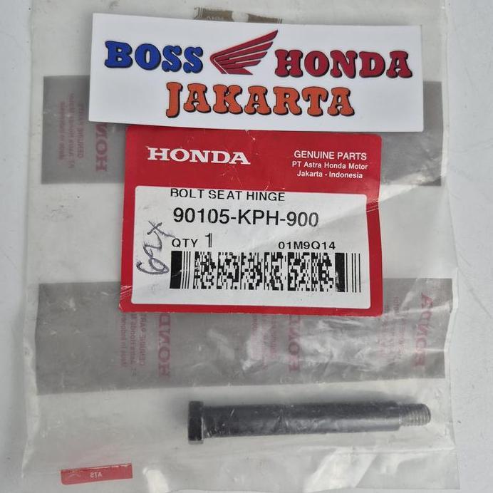 90105-KPH-900 : Bolt Seat Hinge Honda Revo, Supra X 125, Vario 110 Karbu,Supra X 125 Injection, New 