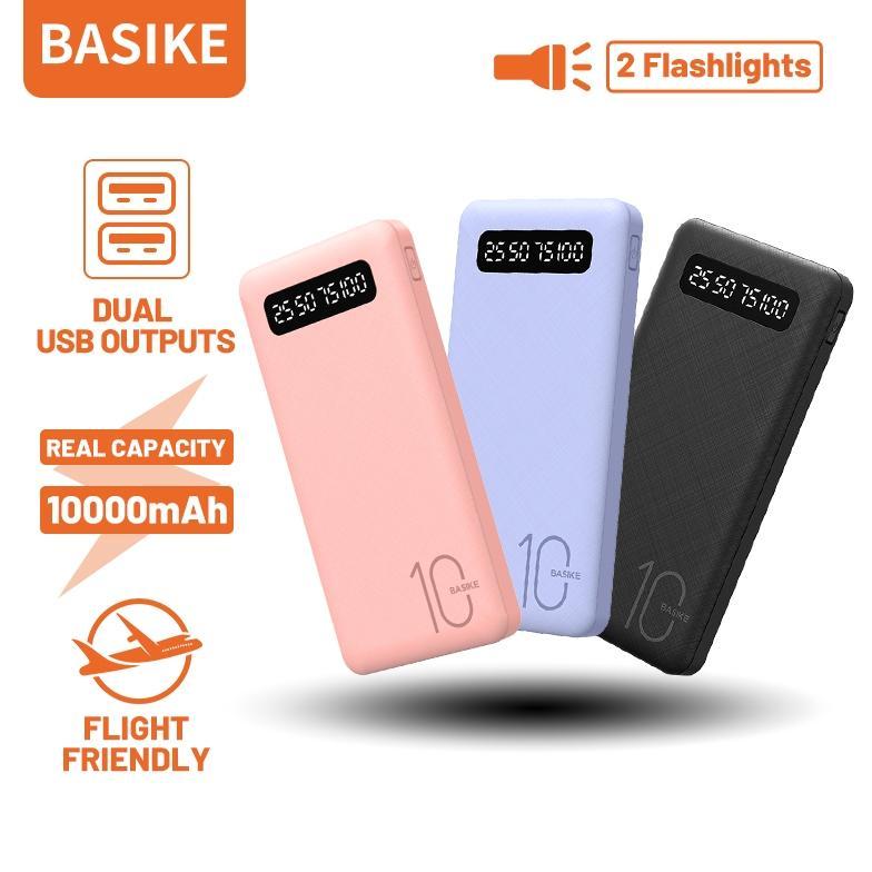 Termurah / Hot Sale (Hot)Basike Powerbank Fast Charging 30000 20000Mah 10000Mah Dual Usb Mini Murah 