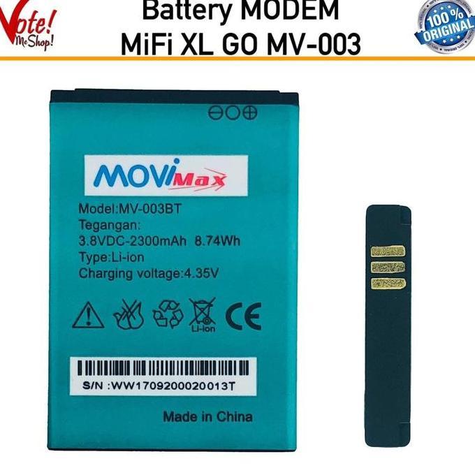 NEW BATTERY MODEM MIFI XL GO MV-003 BATERAI ORIGINAL ORI