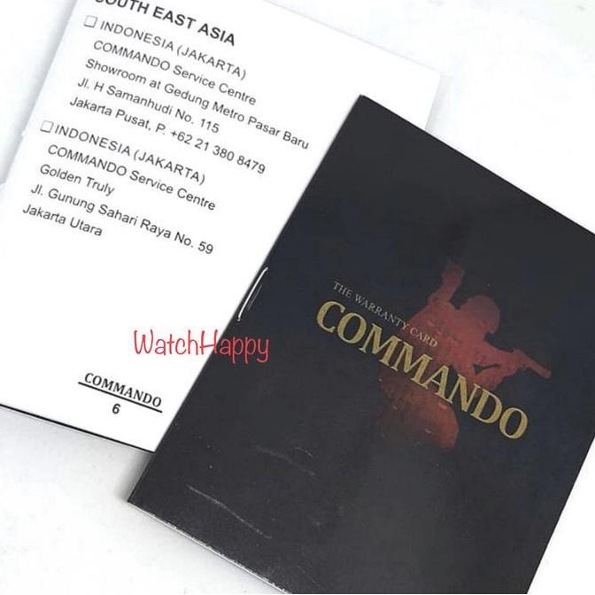 WatchHappy COMMANDO 6002 C6002L Lady Sport Watch ORIGINAL Best Seller