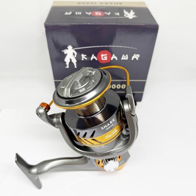 Kagawa Shark 10000 Reel Pancing Jumbo Spinning One Way Anti Reverse Spool Metal