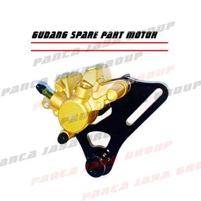 MASTER REM KALIPER KEPALA CAKRAM BELAKANG PLAT SHOGUN 125 SP FL NR RR