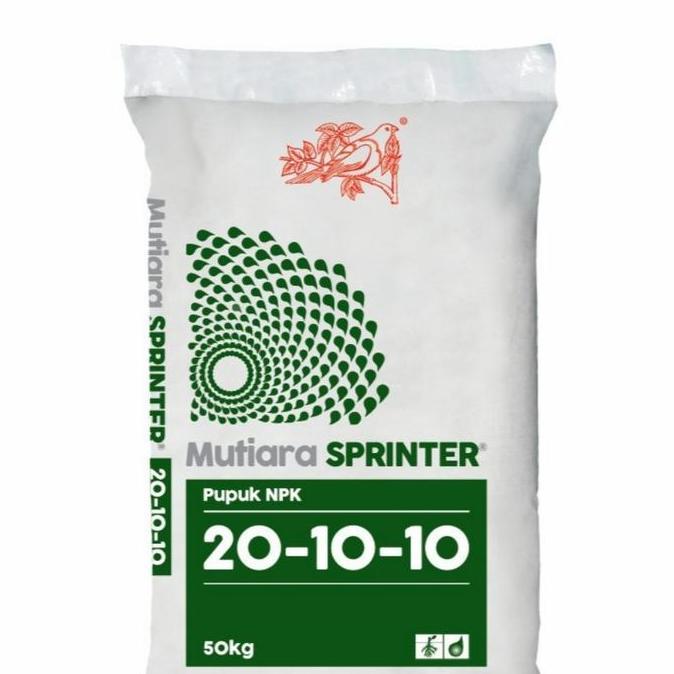 PUPUK NPK SPRINTER 50KG 20-10-10 ORIGINAL KEMASAN PABRIK