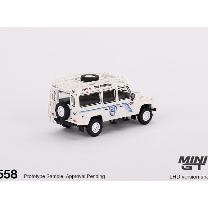 MINIGT 558 Land Rover Defender 110 1991 Safari Rally Martini Racing