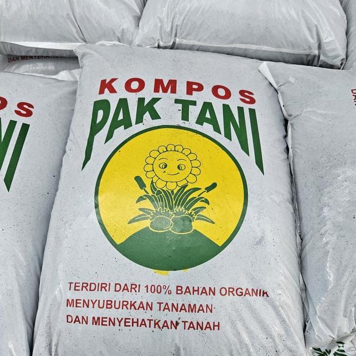 Media Tanam Organik Premium Pak Tani / Kompos / Pupuk Sapi Kemasan Besar
