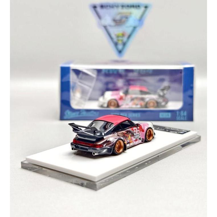 Stance Hunters Resin REV Porsche RWB 964 AKIBA #96 High GT Wing Figure Boss Gundam Akiba Limited Edi