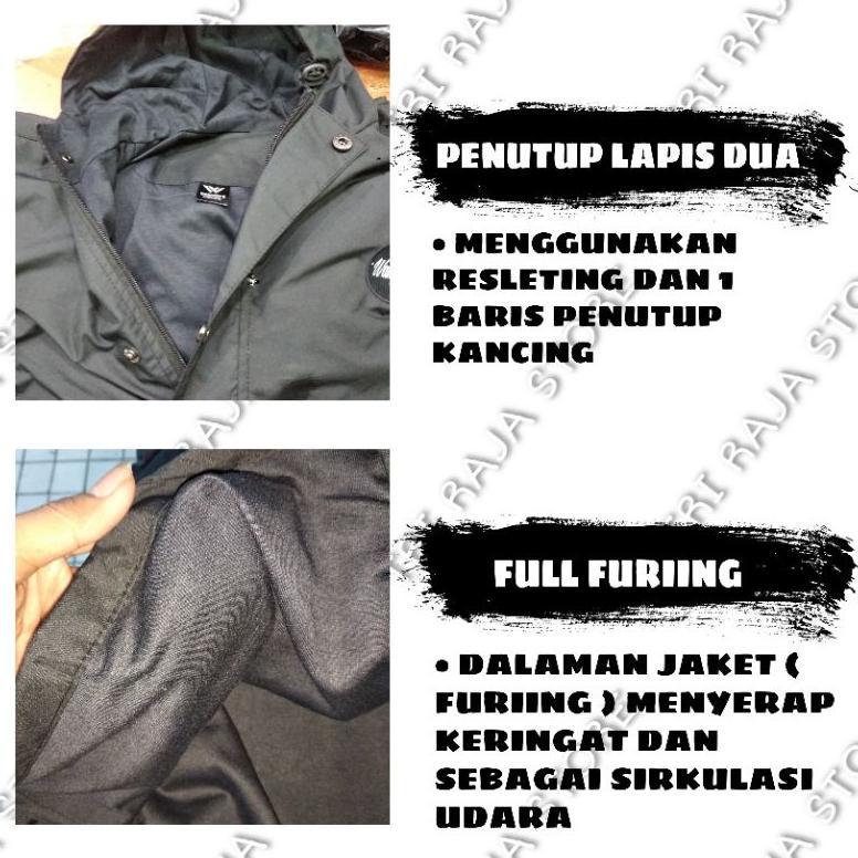 100% AMAN ( COD ) JAKET PARASUT BIG SIZE PRIA - JAKET WATERPROOF PRIA UKURAN BESAR - JAKET PARASUT P
