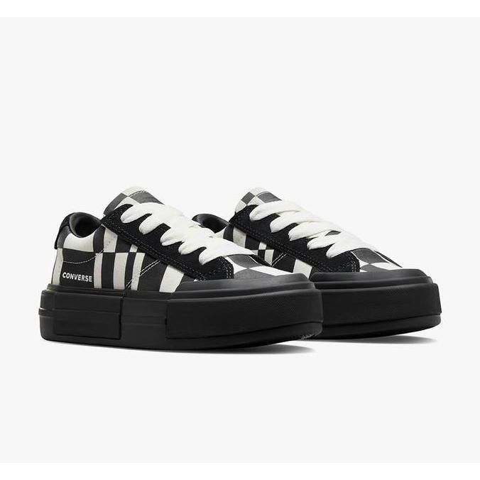 New Sepatu Sneakers Unisex Converse CT AS Ox Cruise Checkered Black Egret Black Original A08790C