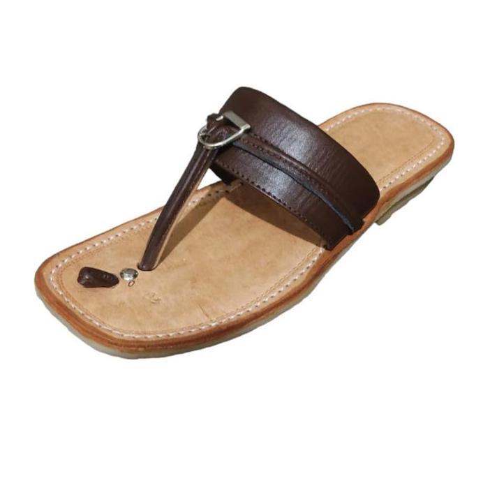 New Sandal Jepit Kulit Pria Karet Mentah / Sendal Tarumpah Khas Tasikmalaya