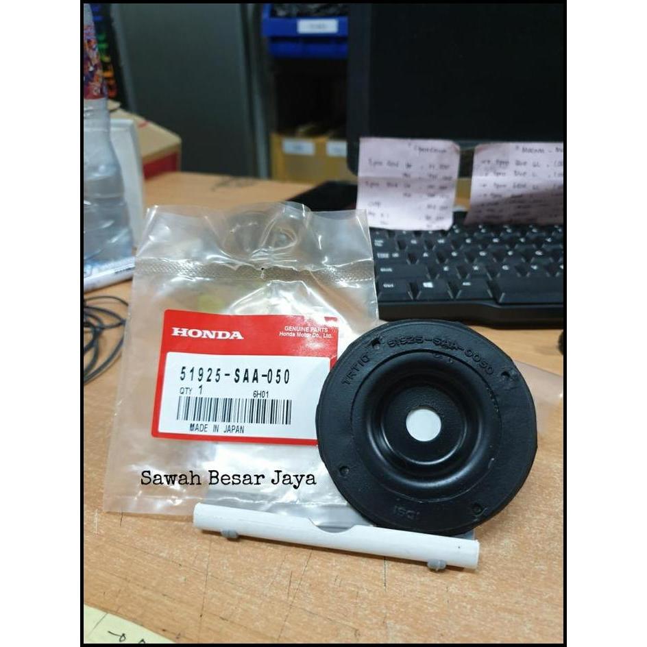 DISKON KARET SUPPORT SUPORT TATAKAN ATAS SHOCK BREAKER DAMPER DEPAN HONDA JAZZ GD3 CITY GD8 IDSI VTE