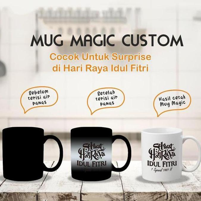 YONGKIVONS - MUG MAGIC CUSTOM | MUG MAGIC | MUG BUNGLON