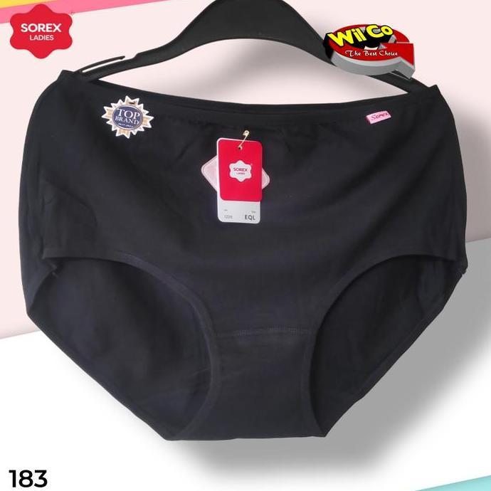 Misa- K183 (3-6 Pcs) Sorex Celana Dalam Wanita Dewasa Jumbo, Cd Wanita Jumbo Sorex Jumbo Size L El Q
