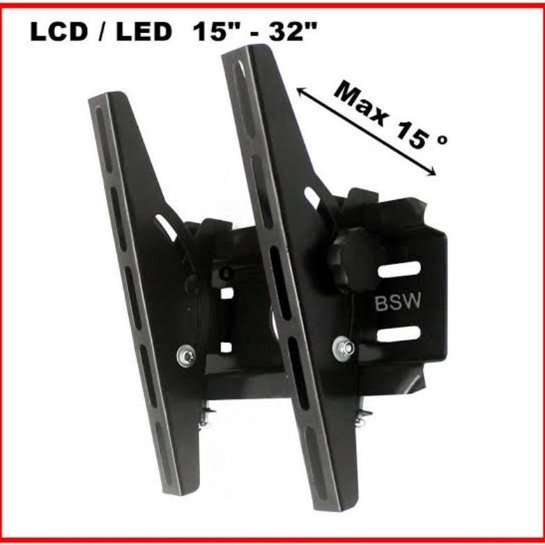 CUCI GUDANG bracket breket braket tv sharp lg sansung tcl coocaa dll 19 24 32 40 43 inch bisa semua 