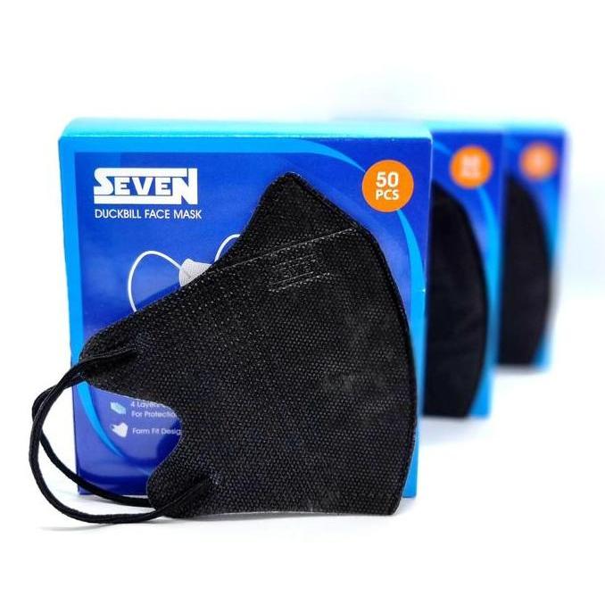 Masker Duckbill Seven 4 Ply Medis Surgical Kemenkes 50Pcs